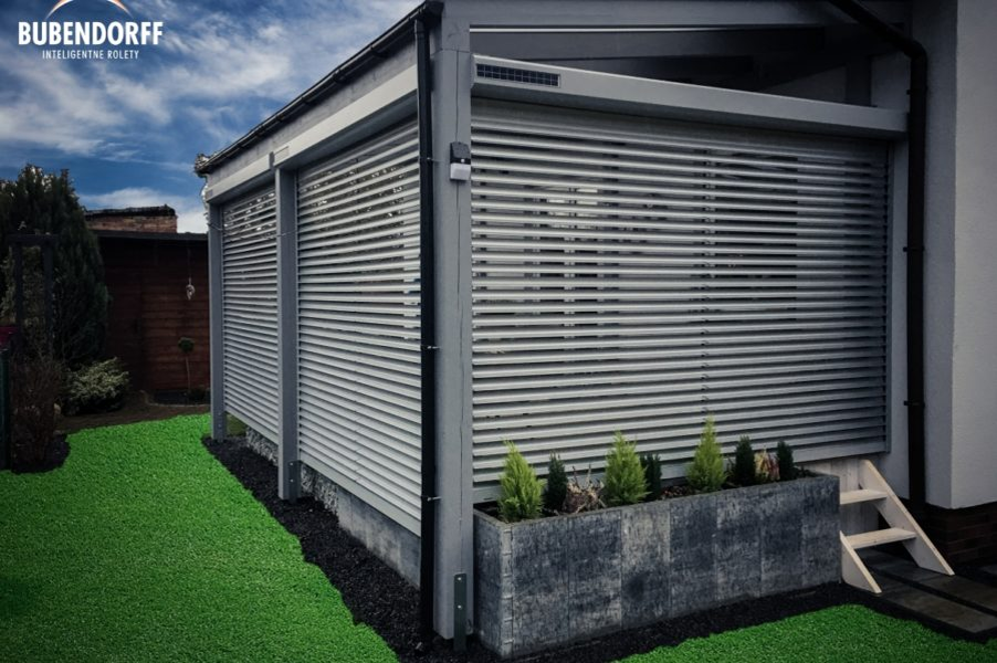 Rolety tarasowe z napędem solarnym